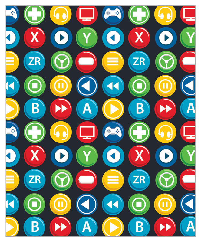 ITS IN THE GAME GIFT SHEET WRAP