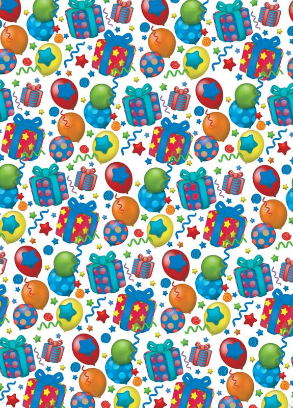 JUVENILE MALE GIFT SHEET WRAP