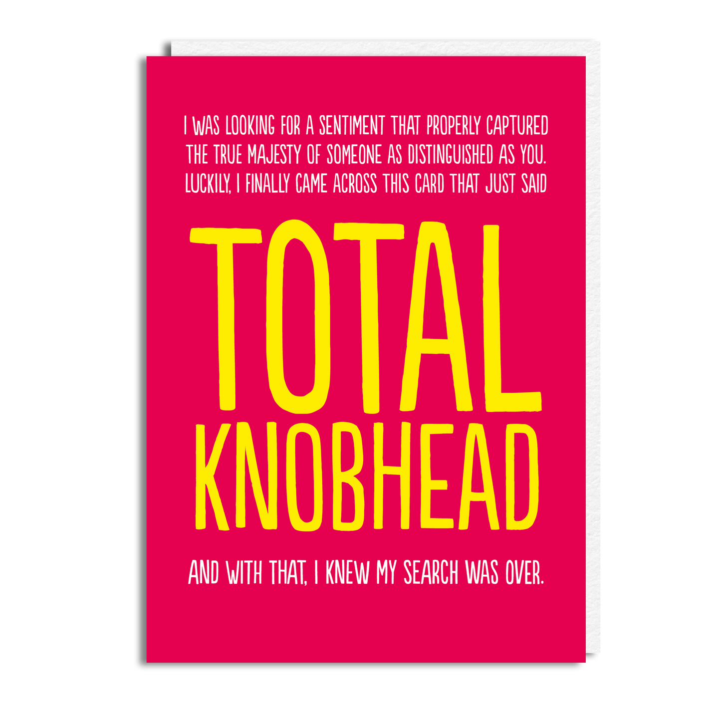 TOTAL KNOBHEAD