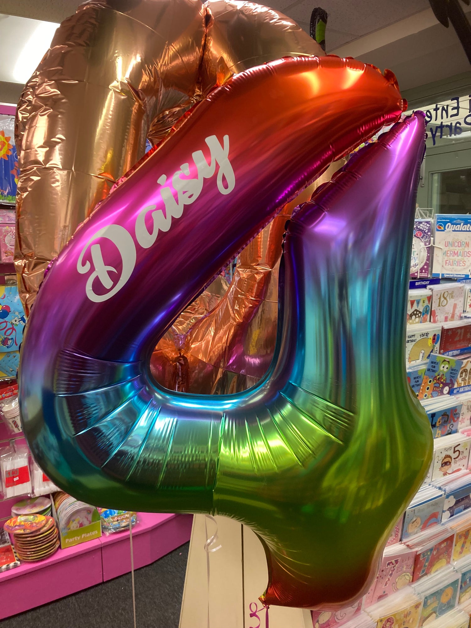 34" Number Balloons