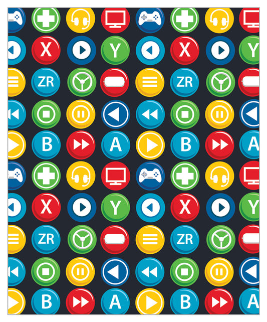 ITS IN THE GAME GIFT SHEET WRAP