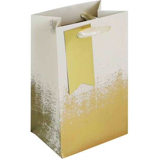 CREAM GOLD DISTRESSED PERFUME BAG
