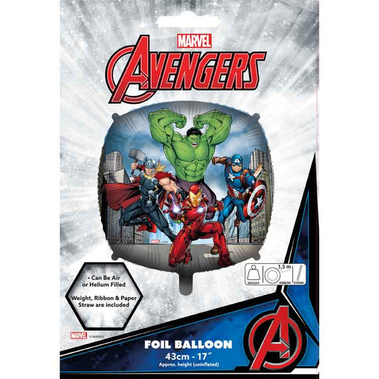 18in AVENGERS SQUARE FOIL BALLOON