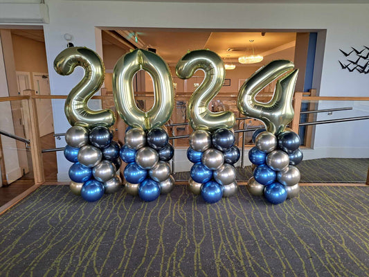 Number Balloon Stack