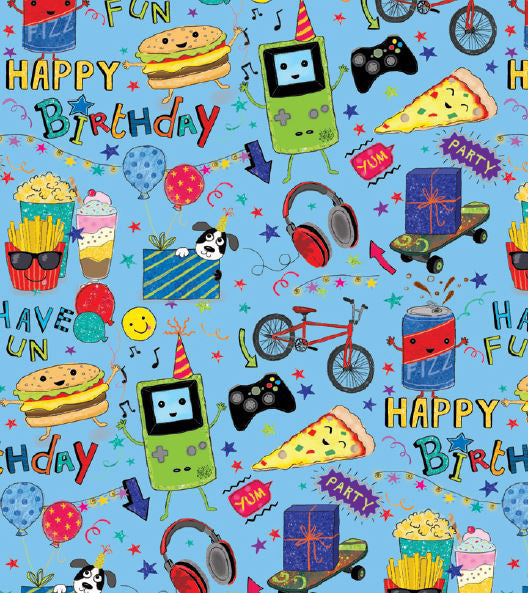 JUV MALE GIFT SHEET WRAP