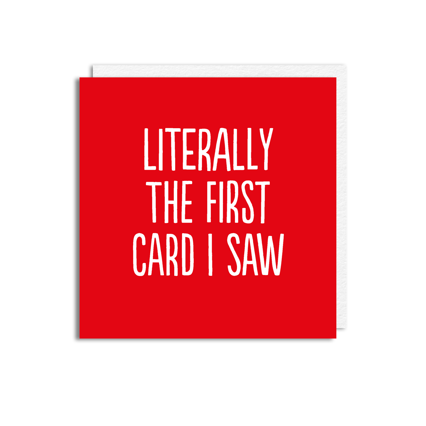 FIRST CARD I SAW