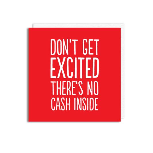 NO CASH INSIDE