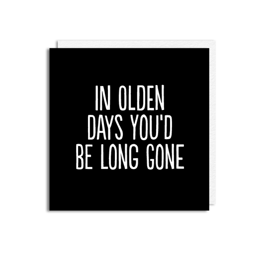 LONG GONE