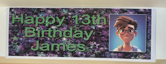 CUSTOM PAPER BANNER
