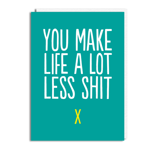 A LOT LESS S**T