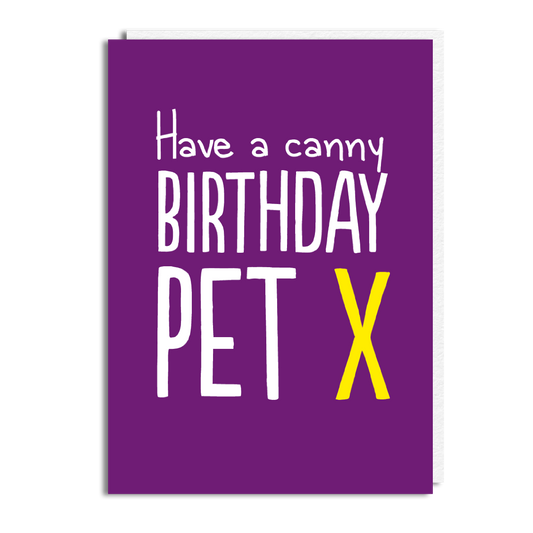 CANNY BIRTHDAY PET