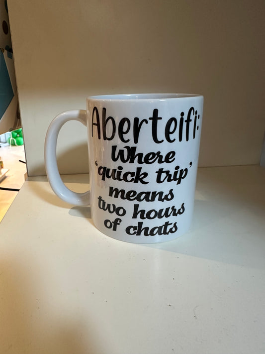 Aberteifi: Where ‘quick trip’ means two hours of chats — Ceramic Mug