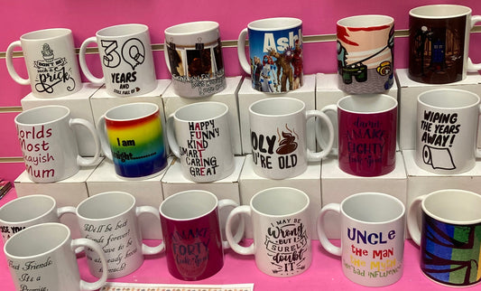 11OZ WHITE CUSTOM MUG