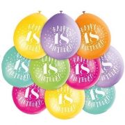 9IN HAPPY 18TH BIRTHDAY BALLOONS